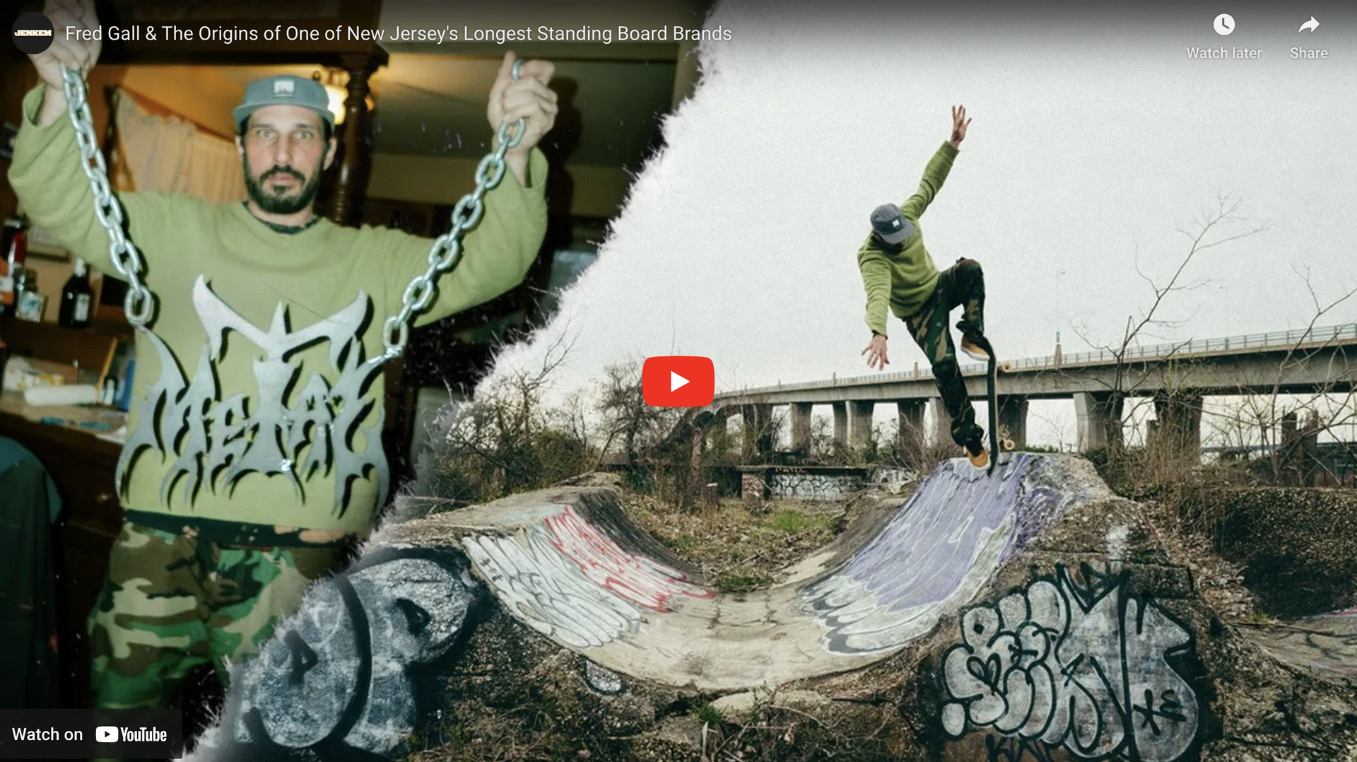 Load video: Fred Gall &amp; The Origins of One of New Jersey&#39;s Longest Standing Board Brands